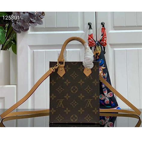 lv monogram petit sac plat|monogram canvas bag.